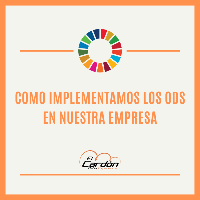 Compromiso ODS El Cardón